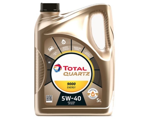 Моторна олива Total QUARTZ 9000 ENERGY 5W-40 5л (TL 216609)