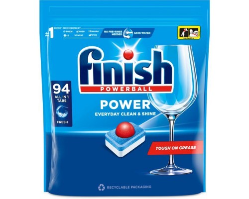 Таблетки для посудомийних машин Finish All in 1 94 шт. (5997321736280)