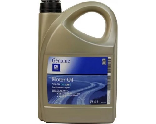 Моторна олива General Motors dexos2 5W-30, 4л (7158)