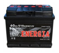 Акумулятор автомобільний ENERGIA 60Аh (000022387)