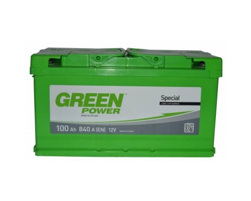 Акумулятор автомобільний GREEN POWER 100Ah (000022430)