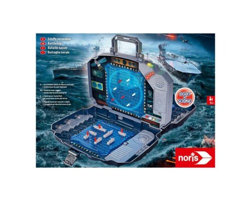 Настільна гра Noris Морський бій у кейсі зі звуком і світловими ефектами (606104435)