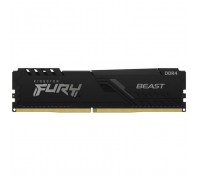 Модуль пам'яті для комп'ютера DDR4 16GB 3200 MHz Beast Black Kingston Fury (ex.HyperX) (KF432C16BB/16)
