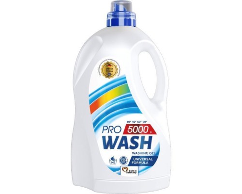 Гель для прання Pro Wash Універсальний 5 кг (4260637720474)