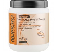 Маска для волосся Brelil Numero відновлююча з екстрактом вівса 1 л (8011935052875)