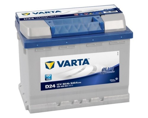 Акумулятор автомобільний Varta 60Ач Blue Dynamic D24 (560408054)