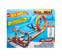 Автотрек Hot Wheels Портативний "Подвійна петля" (GFH85)