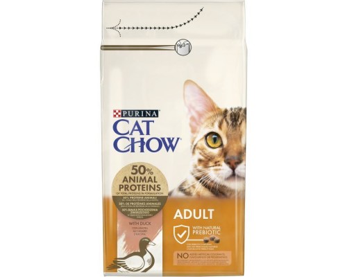 Сухий корм для кішок Purina Cat Chow Adult з качкою 1.5 кг (7613035394117)