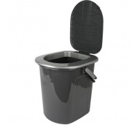 Відро-туалет Алеана Граніт/сірий 22 л (алн 171096/граніт/сіре)