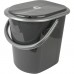 Відро-туалет Алеана Граніт/сірий 22 л (алн 171096/граніт/сіре)