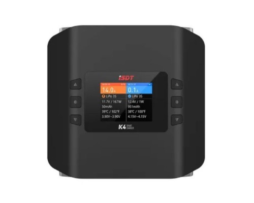 Зарядний пристрій для дрона iSDT K4 AC 400W DC 600Wx2 (HP0015.K4)