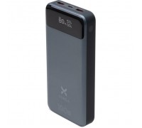 Батарея універсальна Vinga 30000 mAh 100W Display VA Grey (Li-Ion) (VPBB30100)