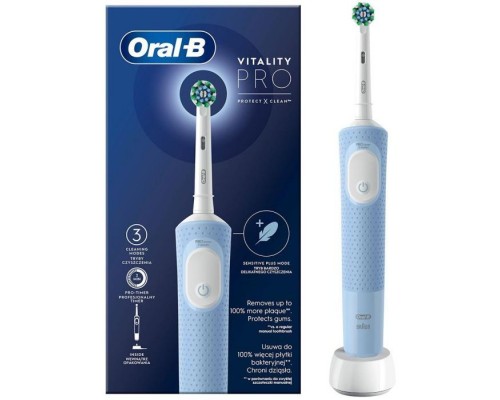 Електрична зубна щітка Oral-B D103.413.3 Vapor Blue (4210201446453)