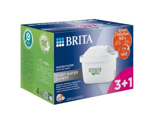 Картридж для фільтра глечика Brita MXPro Limescale для жорсткої води 3+1шт (1051773)
