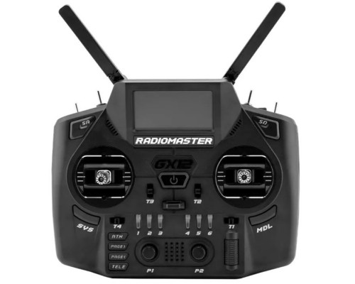 Пульт управління для дрона RadioMaster GX12 radio ExpressLRS Edge XT M2 (HP0157.0094-BLK)