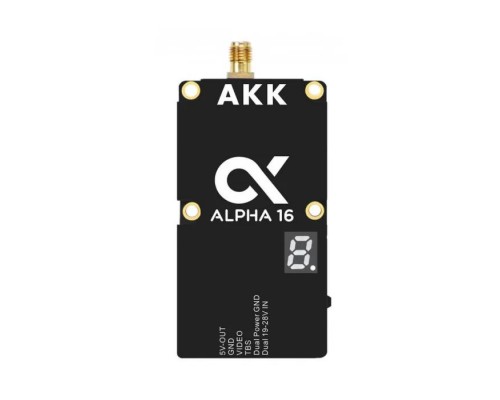 Відеопередавач (VTX) AKK Alpha 16W 4.9G-6G 96CH (A16)
