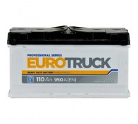 Акумулятор автомобільний EUROCAR 6СТ-110АЗ (0) -/+ (L5) 950А 12V (E)