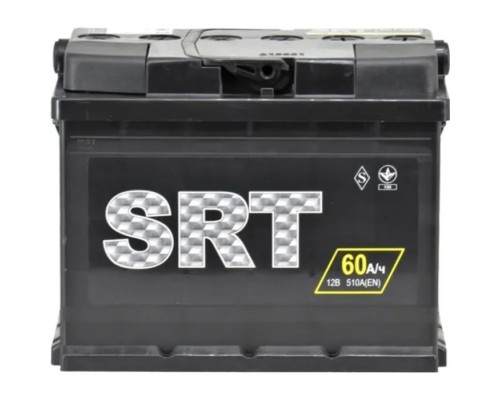 Акумулятор автомобільний SRT 6СТ-60АЗ (1) (+/-) (L2) 510А 12V