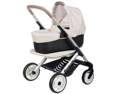 Коляска для ляльок Smoby Maxi-Cosi 3 в 1. Айворі зі знімною люлькою, 55 x 39 x 64 см, 3+ (7600253122)