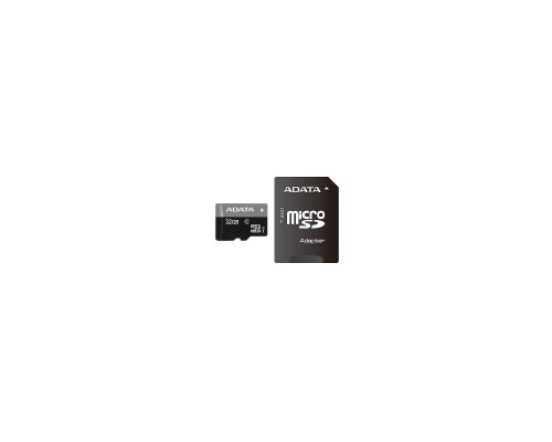 Карта пам'яті ADATA 32Gb microSDHC Ultra UHS-I +SD адаптер Class 10 (AUSDH32GUICL10-RA1)