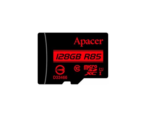 Карта пам'яті Apacer 128GB microSDXC class 10 UHS-I (AP128GMCSX10U5-RA)