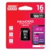 Карта пам'яті Goodram 16GB microSDHC Class 10 (M1AA-0160R12)