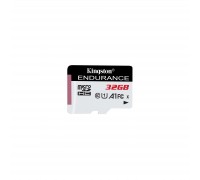 Карта пам'яті Kingston 32GB microSD class 10 UHS-I U1 A1 High Endurance (SDCE/32GB)