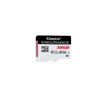 Карта пам'яті Kingston 32GB microSD class 10 UHS-I U1 A1 High Endurance (SDCE/32GB)
