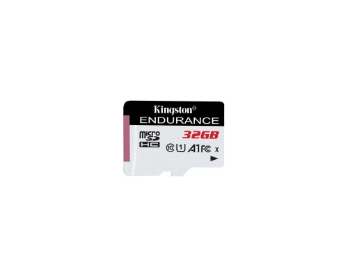 Карта пам'яті Kingston 32GB microSD class 10 UHS-I U1 A1 High Endurance (SDCE/32GB)
