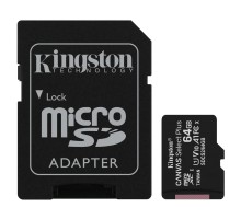 Карта пам'яті Kingston 64GB micSDXC class 10 A1 Canvas Select Plus (SDCS2/64GB)