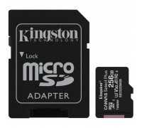 Карта пам'яті Kingston 256GB microSD class 10 A1 Canvas Select Plus (SDCS2/256GB)