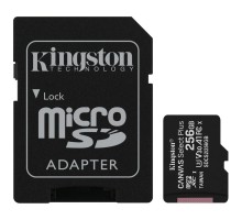 Карта пам'яті Kingston 256GB microSD class 10 A1 Canvas Select Plus (SDCS2/256GB)