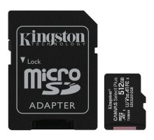 Карта пам'яті Kingston 512GB microSD class 10 A1 Canvas Select Plus (SDCS2/512GB)