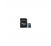 Карта пам'яті Kingston 128GB microSDXC class 10 UHS-I U3 A2 Canvas Go Plus (SDCG3/128GB)