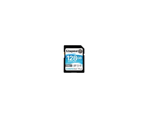 Карта пам'яті Kingston 128GB SDXC class 10 UHS-I U3 Canvas Go Plus (SDG3/128GB)