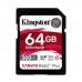 Карта пам'яті Kingston 64GB class 10 UHS-II U3 Canvas React Plus (SDR2/64GB)