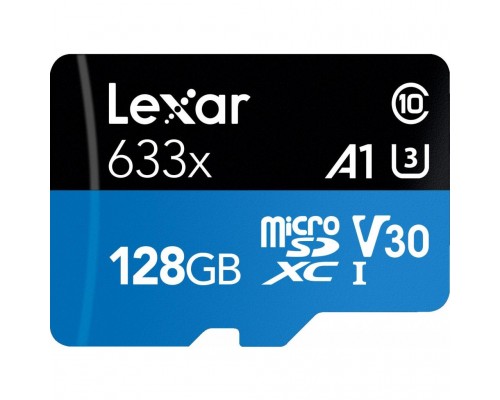 Карта пам'яті Lexar 128GB microSDXC class 10 UHS-I 633x (LSDMI128BB633A)