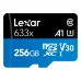 Карта пам'яті Lexar 256GB microSDXC class 10 UHS-I 633x (LSDMI256BB633A)