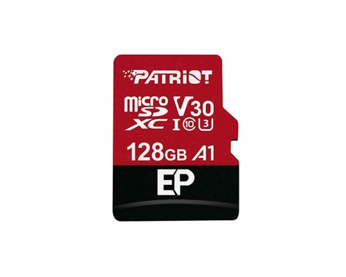Карта пам'яті Patriot 128GB microSDXC class 10 UHS-I/U3 EP A1 (PEF128GEP31MCX)