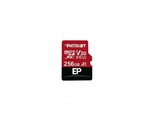 Карта пам'яті Patriot 256GB microSDXC class 10 UHS-I/U3 EP A1 (PEF256GEP31MCX)