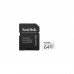 Карта пам'яті SanDisk 64GB microSDXC class 10 UHS-I U3 V30 High Endurance (SDSQQNR-064G-GN6IA)
