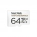 Карта пам'яті SanDisk 64GB microSDXC class 10 UHS-I U3 V30 High Endurance (SDSQQNR-064G-GN6IA)