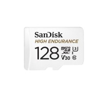 Карта пам'яті SanDisk 128GB microSDXC class 10 UHS-I U3 V30 High Endurance (SDSQQNR-128G-GN6IA)