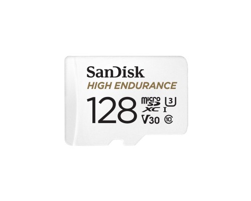 Карта пам'яті SanDisk 128GB microSDXC class 10 UHS-I U3 V30 High Endurance (SDSQQNR-128G-GN6IA)