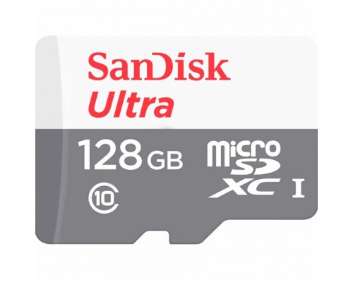 Карта пам'яті SanDisk 128GB microSD class 10 Ultra Light (SDSQUNR-128G-GN6MN)