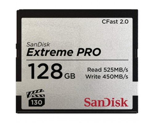 Карта пам'яті SanDisk 128GB Compact Flash eXtreme Pro (SDCFSP-128G-G46D)