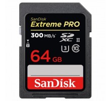Карта пам'яті SanDisk 64GB SDXC Extreme Pro UHS-II (SDSDXDK-064G-GN4IN)