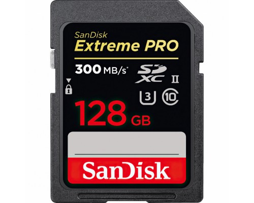 Карта пам'яті SanDisk 128GB SDXC class 10 UHS-II U3 V90 Extreme Pro (SDSDXDK-128G-GN4IN)