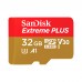 Карта пам'яті SanDisk 32GB microSD class 10 V30 Extreme PLUS (SDSQXBG-032G-GN6MA)
