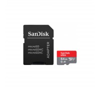 Карта пам'яті SanDisk 64GB microSD Class 10 A1 R-140 (SDSQUAB-064G-GN6IA)